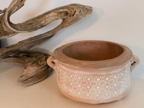 Finished pot after the firing