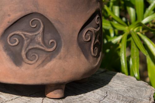 Detail of a pot